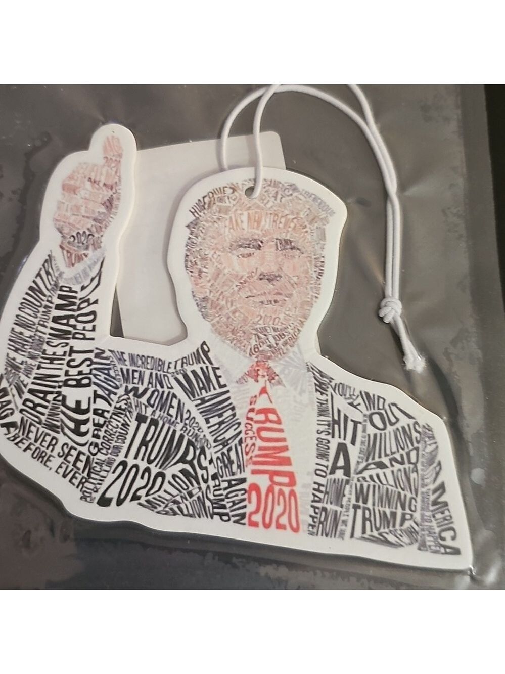 Trump car air freshener, Pic Made On All  MAGA Sayings